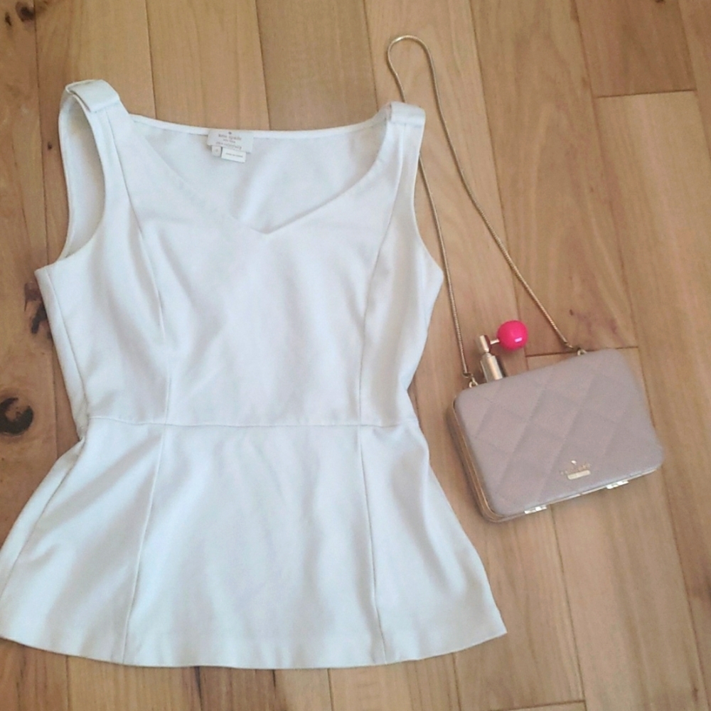 Kate Spade Peplum Tank